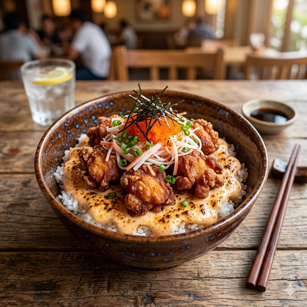 Mentai Rice Karage Rice Bowl Boss
